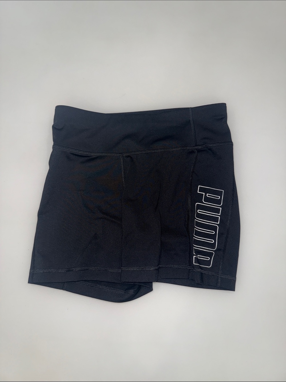 Puma Black Women's Active Skort with White Logo
